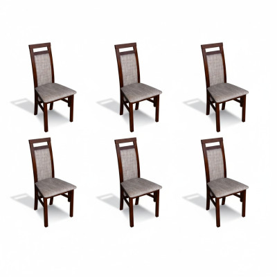 Ligstoel Groepsset Eetkamerstoelset Compleet Set van 6 Armstoelen