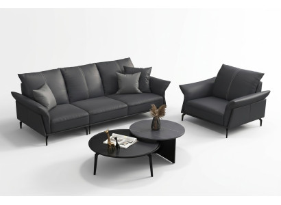 Fauteuil Relax Stof Lounge Luxe TV Club Fauteuil Bekleed Zitbank Design Bank