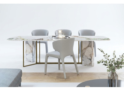 Luxe meubels marmeren tafels 180x90cm woonkamer hotel eetkamertafel ontwerper nieuw