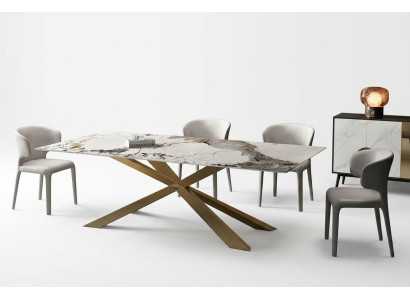 Ontwerp woonkamertafels eetkamer 180x90cm meubels tafel eettafel roestvrijstalen x-benen