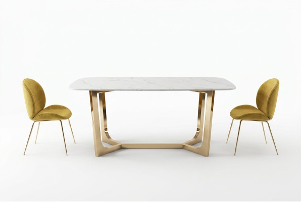 Italiaanse stijl meubels Eettafel Tafel Houten meubels Eetkamer 180x90cm Eettafels