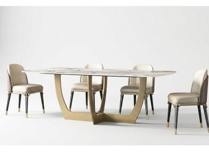 Luxe meubels Metalen tafels 180x90cm Woonkamer Hotel Eetkamer Tafel Ontwerper Nieuw