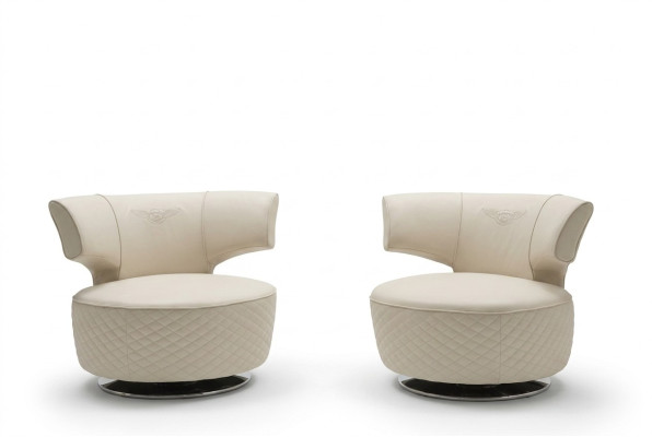 Fauteuil Design Bankbank Bank Zitter Lederen Lounge Club Bekleding Luxe Oren
