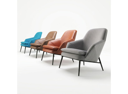Fauteuil Design Bank Bankstel Relax Stof Lounge Luxe Leder Club Bekleding
