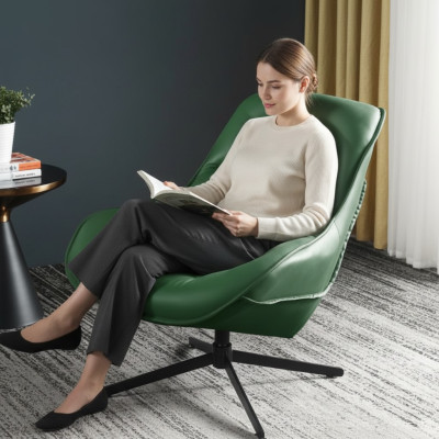 Woonkamer Modern Textiel Stof Groen Creatieve Meubels Fauteuil Modern