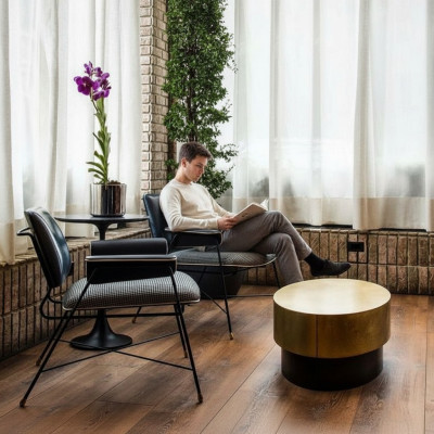 Zetel Ontwerp Creatief Bankstel Zitmeubel Textiel Lounge Club Bekleding Luxe