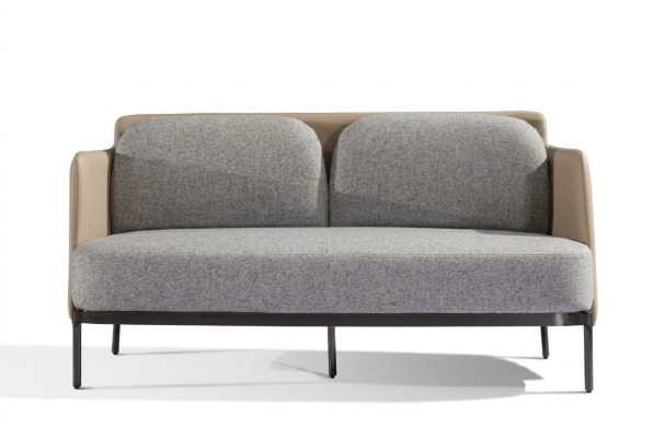 Klassieke stijl 2-zitsbank meubels gestoffeerde textielbanken bankstellen luxe modern