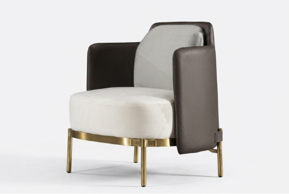 Bank Relax Lounge Club Bekleding Ontwerp Fauteuil Leer Luxe TV