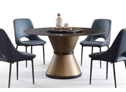 Moderne eetkamer woonkamer keuken Ronde tafels Eettafel Ontwerp Tafel Rond