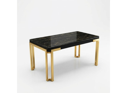 Luxe tafels Eettafel Moderne metalen eettafel Meubels Goud Roestvrij staal
