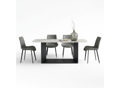 Eettafel Moderne Roestvrijstalen Eetkamer Woonkamer Keuken Tafels Ontwerp Tafel Metaal