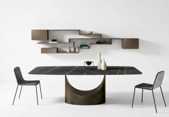 Moderne eettafel Tafel Tafels Eetkamer Luxe meubelontwerp Steen Keuken Nieuw