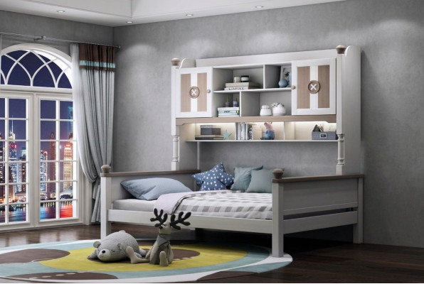 Kinderkamer bed Kinderbedden Slaapkamerdesign Eenpersoonsbed Inrichting Nieuw