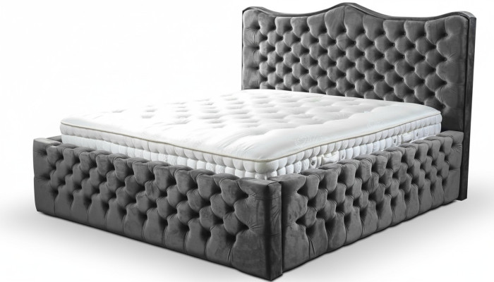 Ontwerp Luxe Tweepersoons Hotel Slaapkamer Boxspring Complete Bedden Bed Bekleding