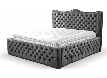 Ontwerp Luxe Tweepersoons Hotel Slaapkamer Boxspring Complete Bedden Bed Bekleding