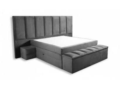 Boxspring Hotel Matratze Schlafzimmer Textil Design Bett Doppel Betten Boxspring Hotel matras Slaapkamer Textiel Ontwerp Bed Tweepersoonsbedden