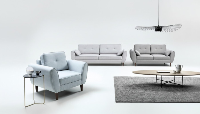 Sofa's moderne luxe set 3+2+1 zit stof complete sets Nieuwe meubels