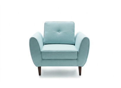 Ontwerp Chesterfield Stoffen Bank Fauteuil 1-Zits Beklede Banken Lounge Club