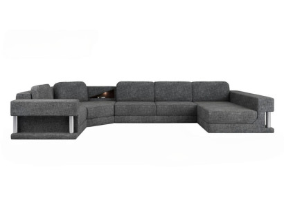 Hoekbank U-vorm met slaapfunctie Slaapbank Nieuw Woonkamersofa Multifunctionele bank