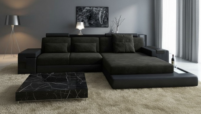 Eckbank Sofa L-vorm Stoffbank Bankstel Esk Moderne Banken