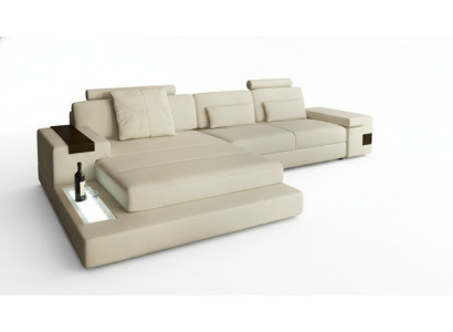 Ontwerp bank bekleding stof leer hoek stof hoekbank L-vorm bank bank