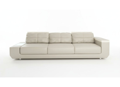 Bankstel 3-zits banken luxe kunstleren banken grote kussens design meubelen driezitter