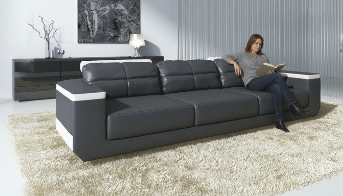 Grote bank Bank Beklede meubels Banken Slaapbank xxl Meubels Woonkamer Nieuw