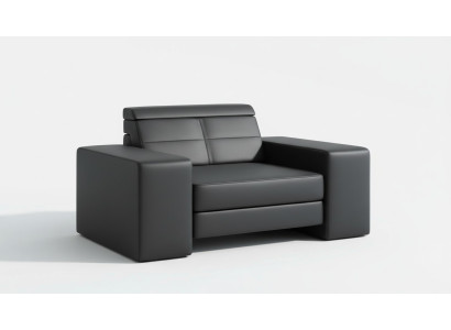 Ontwerp woonkamer lederen bank fauteuil 1-zits gestoffeerde banken loungeclub meubelen
