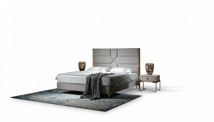 Luxe Design Bed Bekleed Dubbel Hotel Bedden Huwelijk 180x200cm Slaapkamer