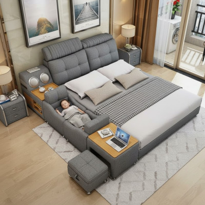 Bedframe Bedden 180x200cm Hotel Multifunctioneel Bed Tweepersoonsbedden