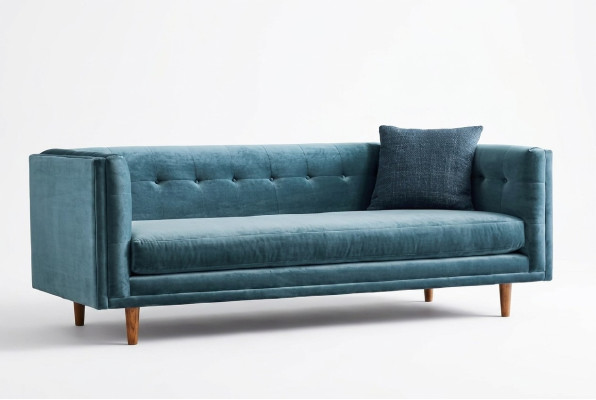 Woonlandschap Stoffen Bank 3-zits Relaxstoel Design Bank Lounge Banken Textiel
