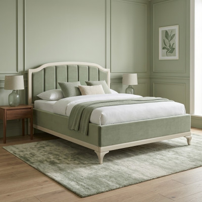 Ontwerp bed luxe dubbele hotelbedden slaapkamer leer modern stof 160*200cm.