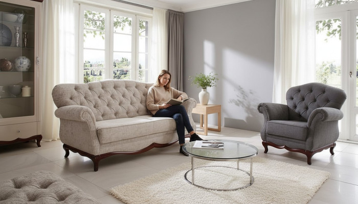 Woonkamer Modern Stijl Meubels Bankstel 2 Zits 172 x 90cm Moderne Bankstellen