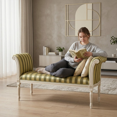 Zitbank Kruk Zitbank voetenbank Zithocker Woonkamer Designer kruk Nieuw