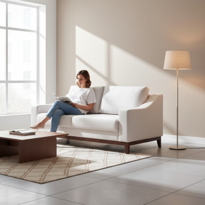 Design Bank Bank Bank 2-zitsbank Bank Modern Luxe Meubels Bekleding Tweezitter