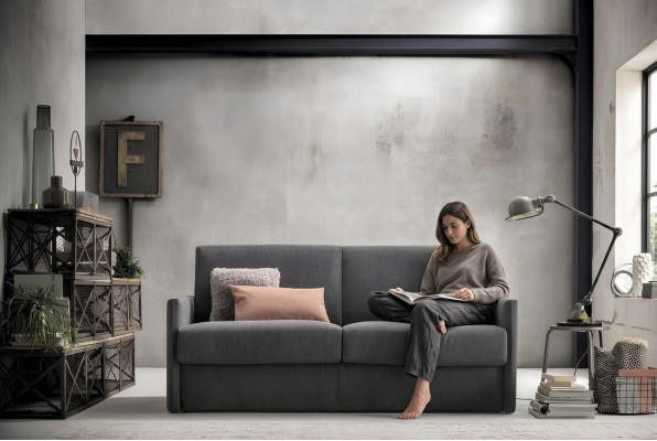 Ontwerpbank 2-zits bank Gestoffeerde banken Stoffen woonkamer Textiele banken Nieuw