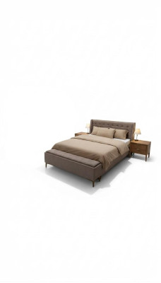 Slaapkamer Luxe Bed Dubbel Ontwerp Elegant Modern Bed Nieuw Hotel