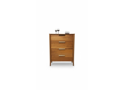 Luxe slaapkamer commode met 4 laden houten kast ontwerp meubels hout Nieuw.