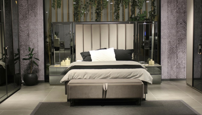 Luxe slaapkamerset Bed + 2x nachtkastjes Compleet kamermeubilair Nieuw