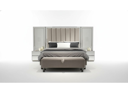 Luxe slaapkamerset Bed + 2x nachtkastjes Compleet kamermeubilair Nieuw