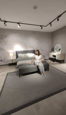 Hoogwaardig Elegant Slaapkamer Bed Designer Tweepersoonsbed Nieuwe meubels
