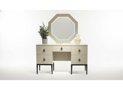 Exclusieve designer make-uptafel met spiegel Functioneel en Luxueus Nieuw