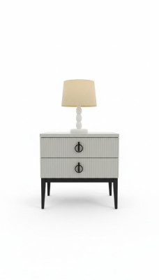 Slaapkamer bijzettafel Luxe 2x nachtkastjes Elegante nachtkastjes 2x