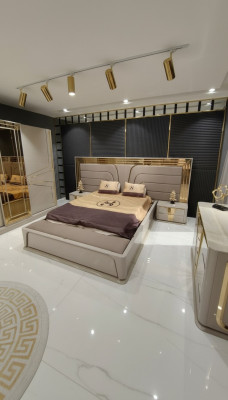 Slaapkamer set Luxe Compleet bed + 2x nachtkastjes 3-delig Modern Set Nieuw
