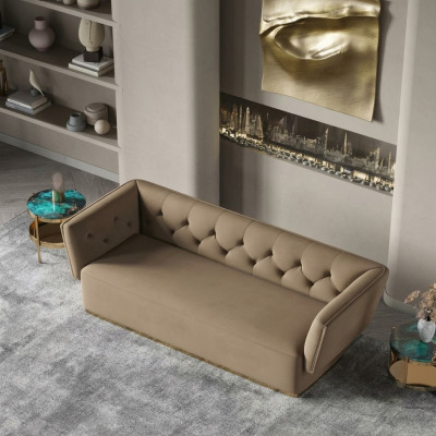Woongebied Relax Zitontwerp Bank Lounge Bankstellen Textiel Bank 3-zits