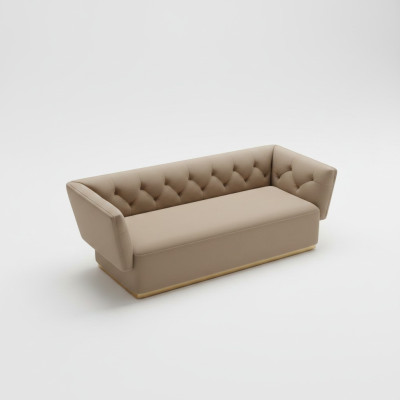 Woongebied Relax Zitontwerp Bank Lounge Bankstellen Textiel Bank 3-zits