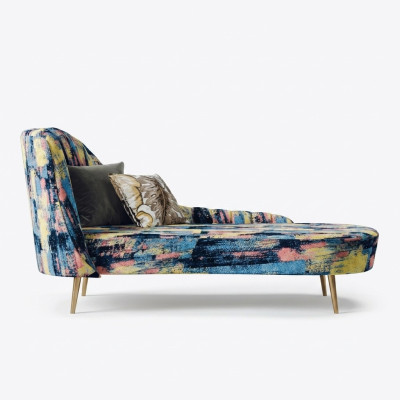 Chaiselounge bekledingstextiel moderne relaxfauteuil luxe meubels woonlandschap