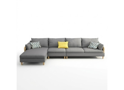 Eck Relax Zit Luxe Meubels Woonlandschap Hoekbank L-vorm Bekleding Textiel Modern