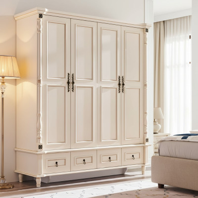 Kledingkast Kast Barok Stijl Houten Meubels Klassieke Slaapkamerkasten
