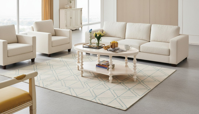 Ovale salontafel woonkamer design luxe bijzettafel houten tafel